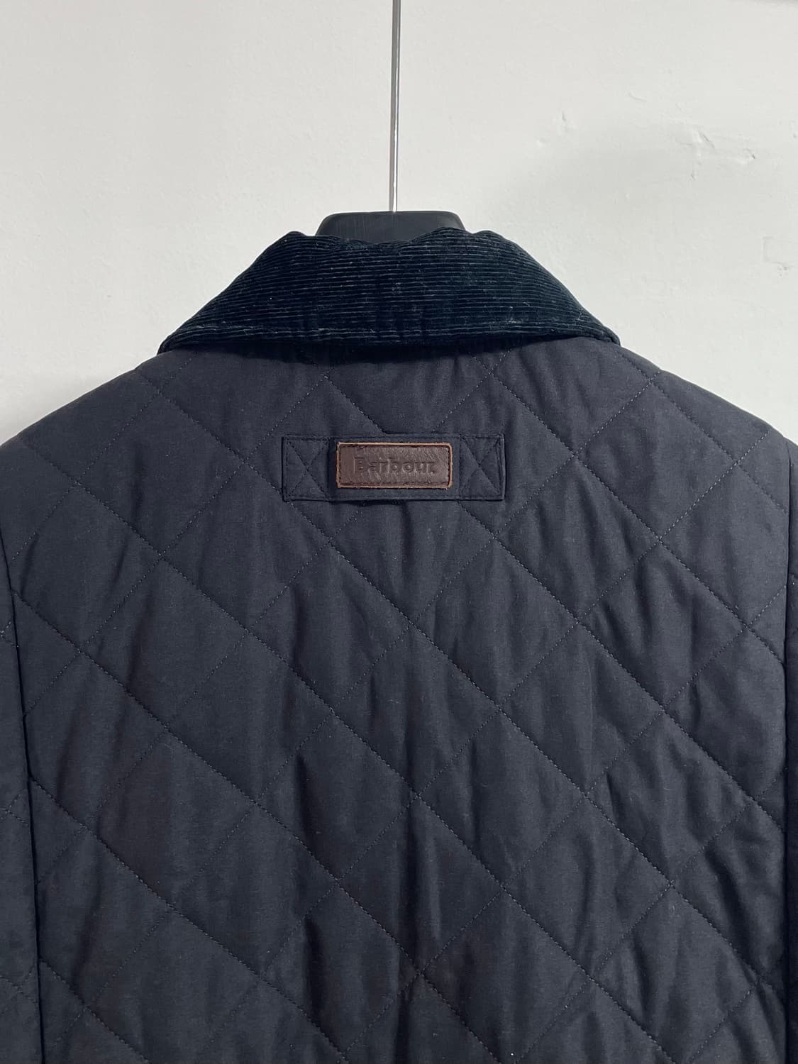 바버 블랙 퀼팅 자켓 (on.220) 상품이미지4