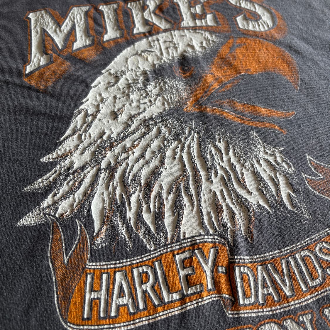 80s 빈티지 할리데이비슨 반팔 티셔츠 상품이미지8
