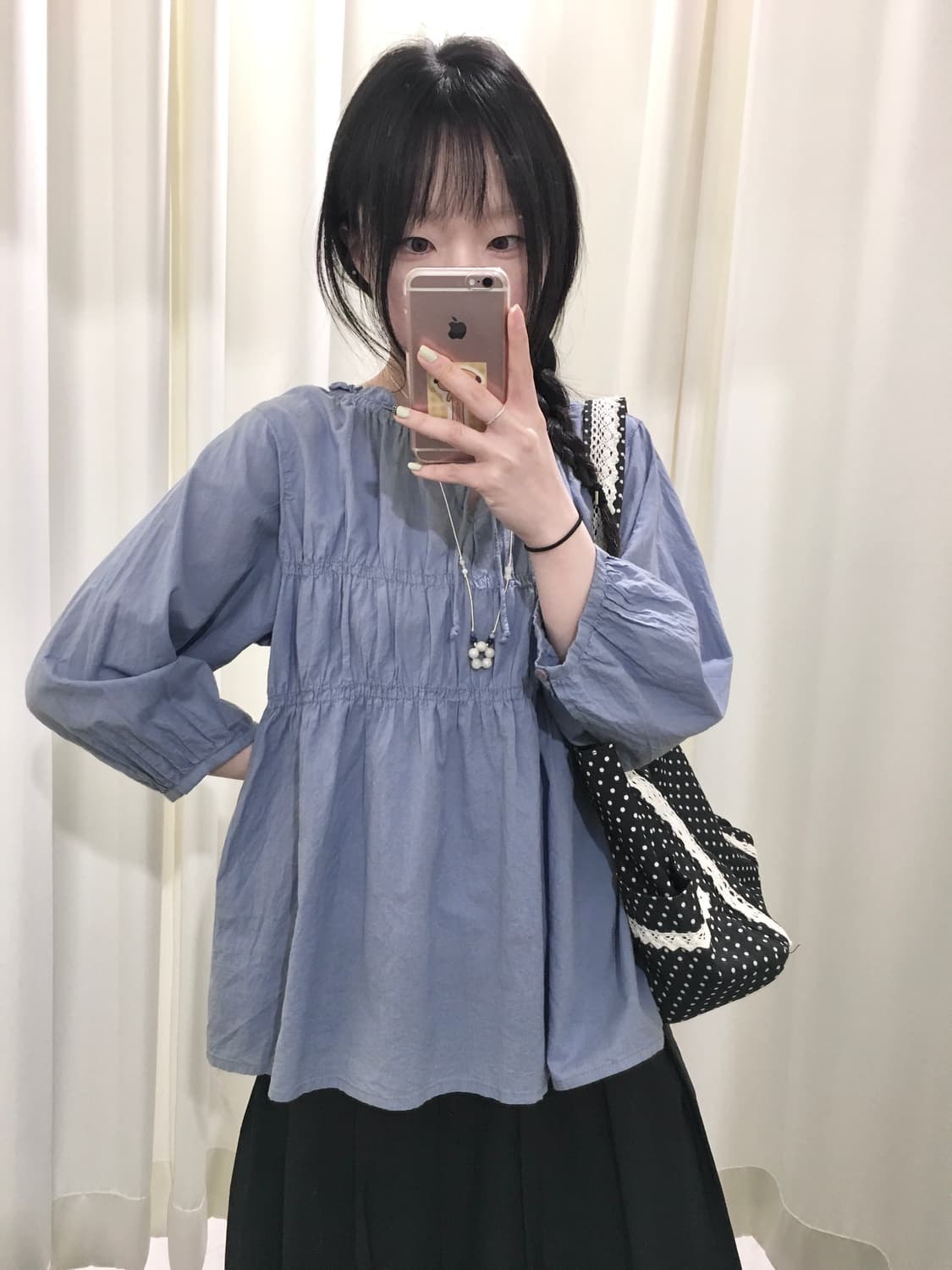 JPN cancan blouse 상품이미지1