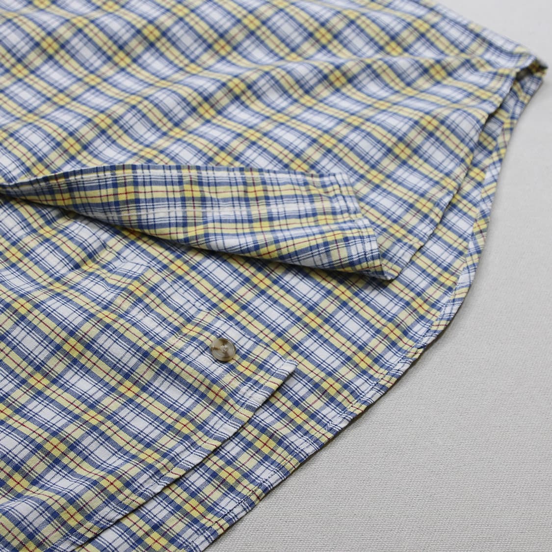 (착용컷) OSH KOSH 체크 반팔 셔츠 (남성용 100-103) 상품이미지6