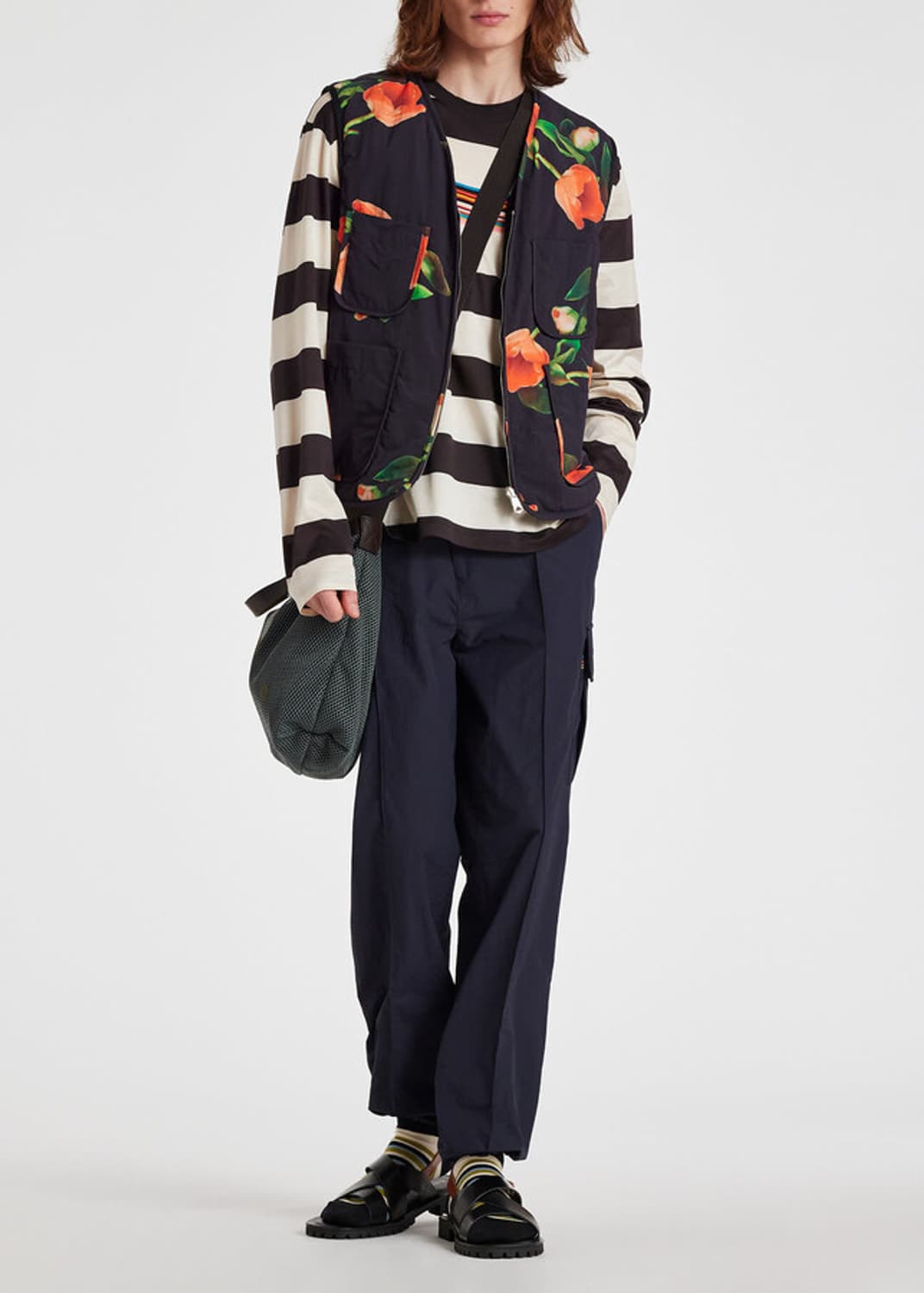 (정품/새상품) 폴 스미스 X 팝 트레이딩 컴퍼니 남성 리버시블 베스트  상품이미지8