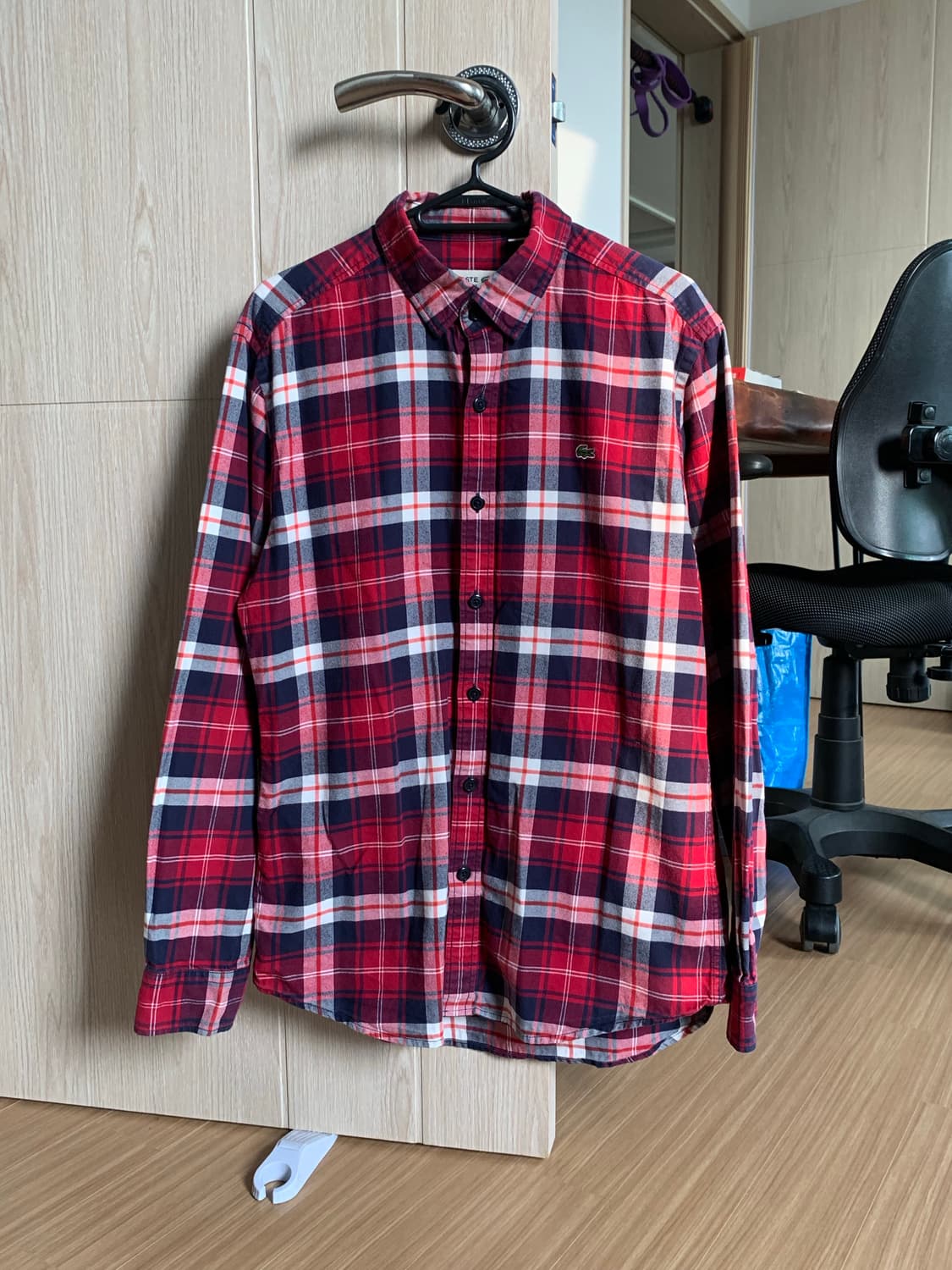 라코스테 체크셔츠 상품이미지1