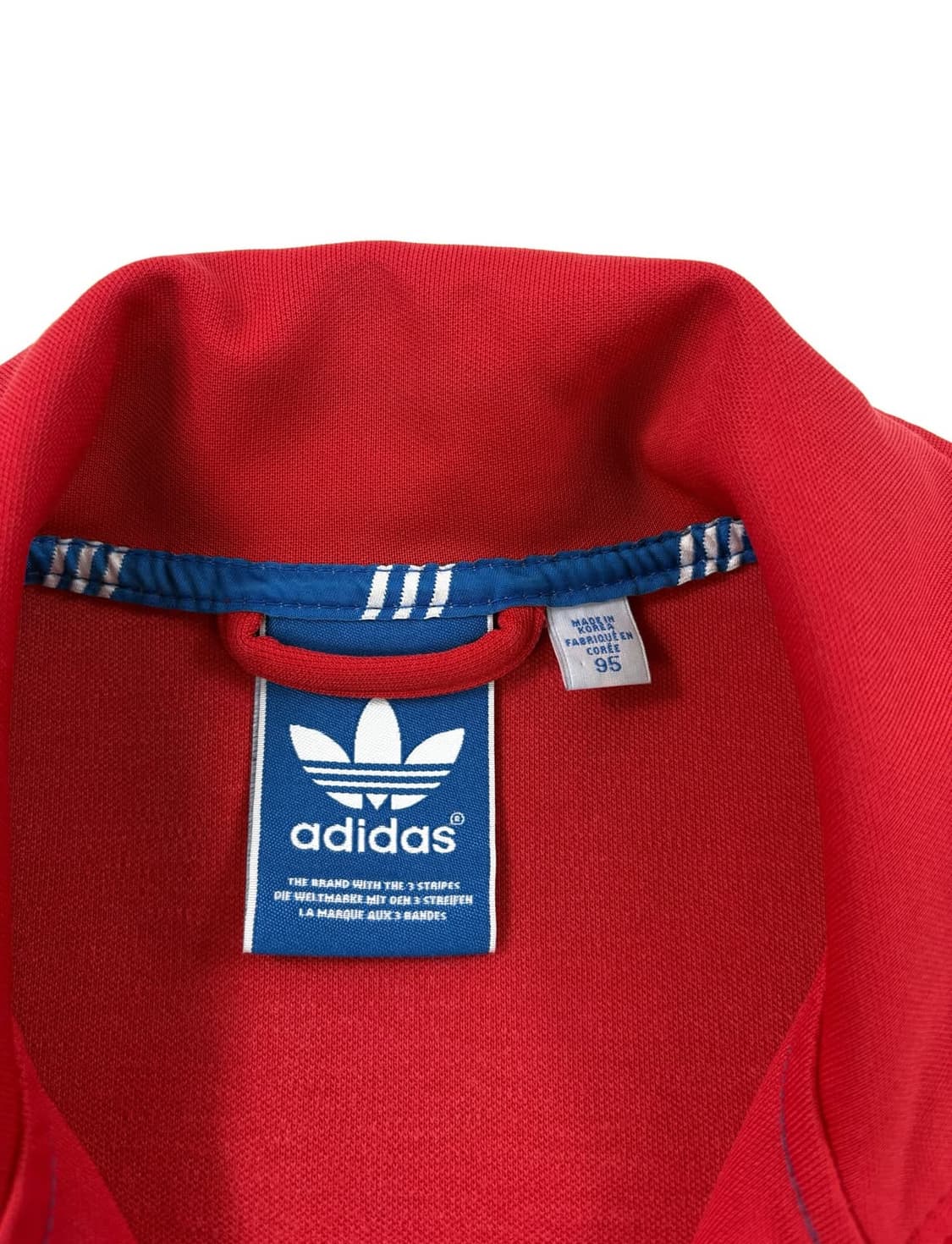 아디다스 여성 레드 유로파 져지  상품이미지3