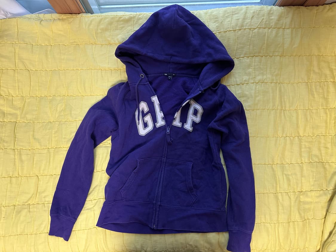 보라 갭 집업 퍼플 상품이미지1