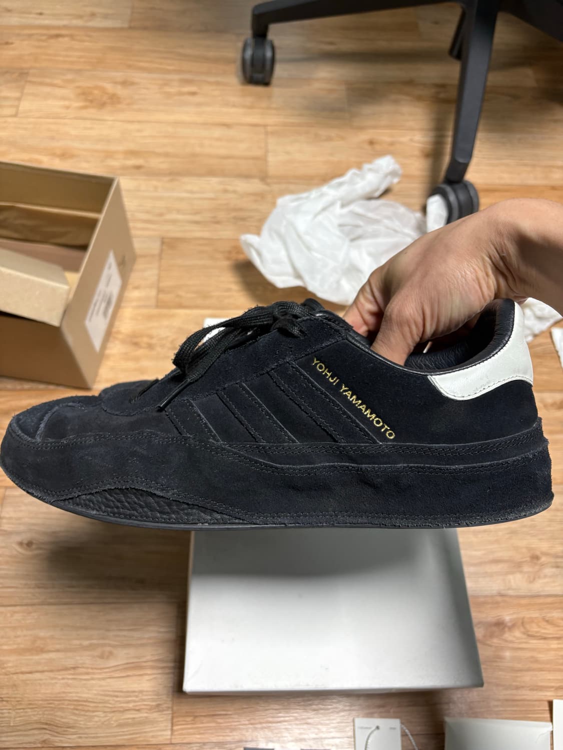 Y-3 가젤 블랙 275 상품이미지5