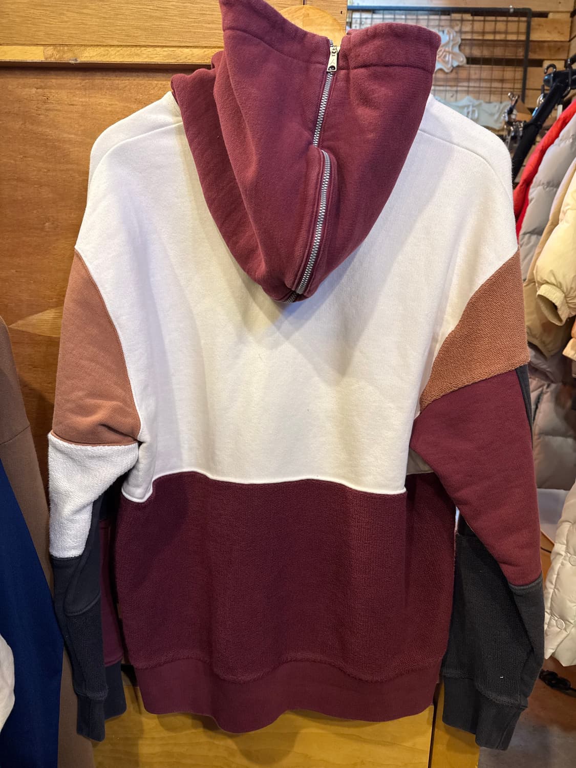 조던 배색 후드티 상품이미지2