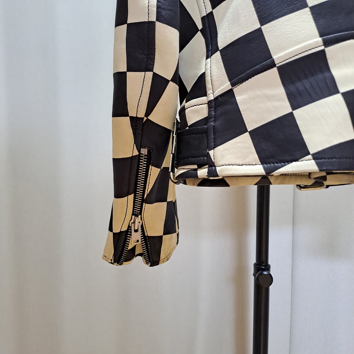 (여성) IRO 체커보드 양가죽 자켓 34 A902 상품이미지7