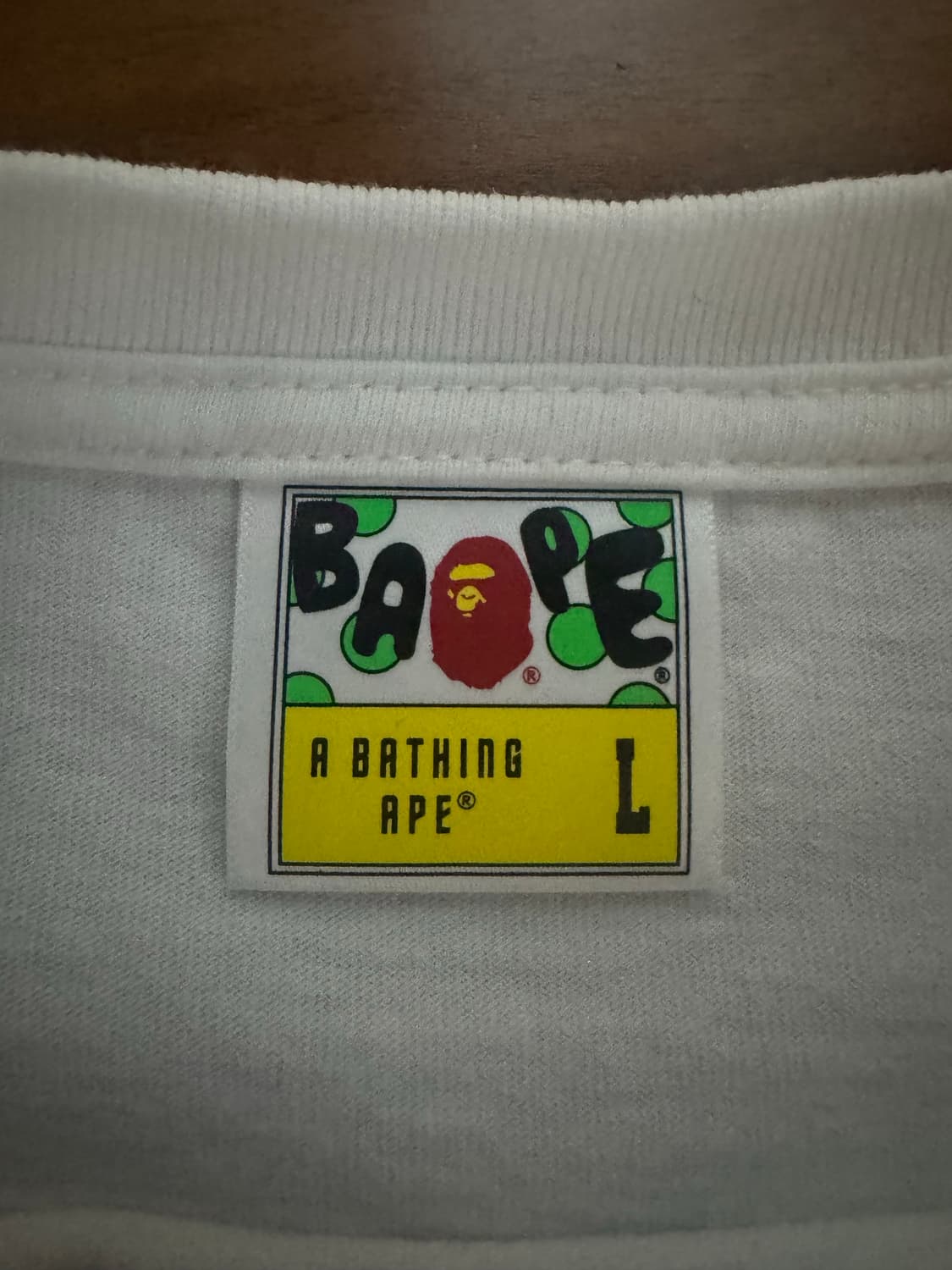 베이프 재팬 베이비 마일로 반팔 상품이미지3