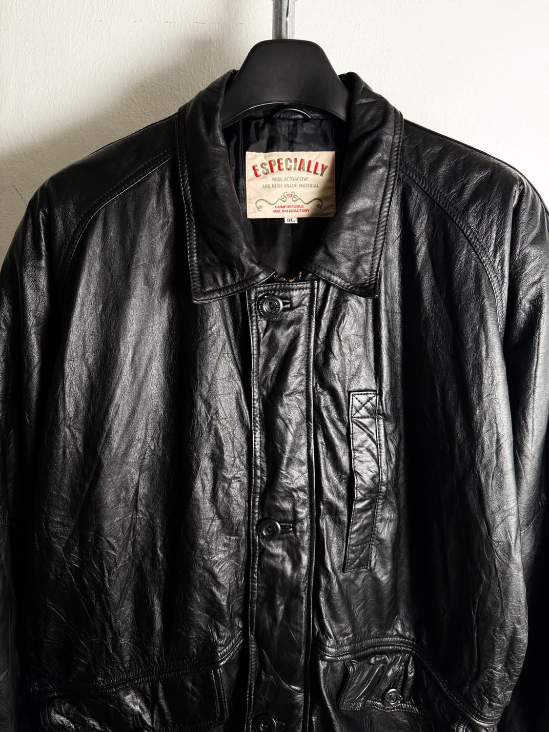 Especially Cowhide Leather Jacke 상품이미지2
