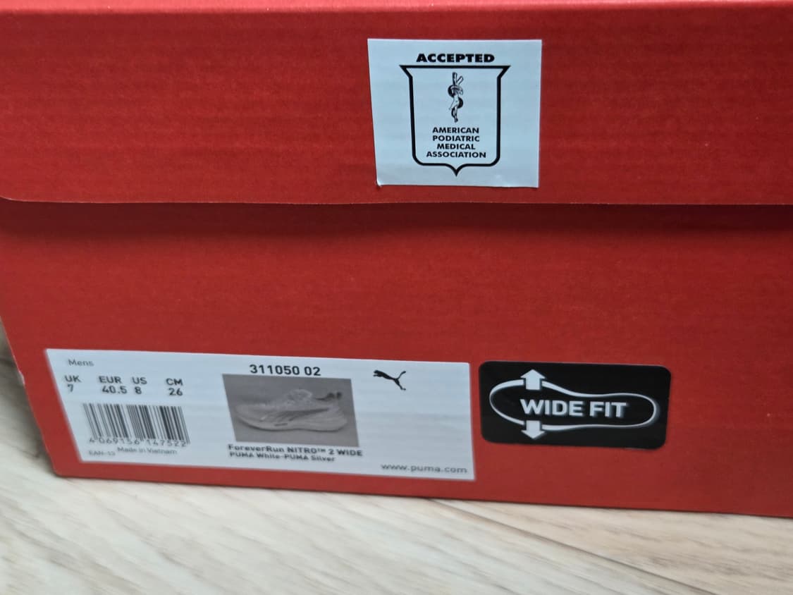 푸마 포에버런 나이트로2 와이드 260 팝니다 상품이미지7