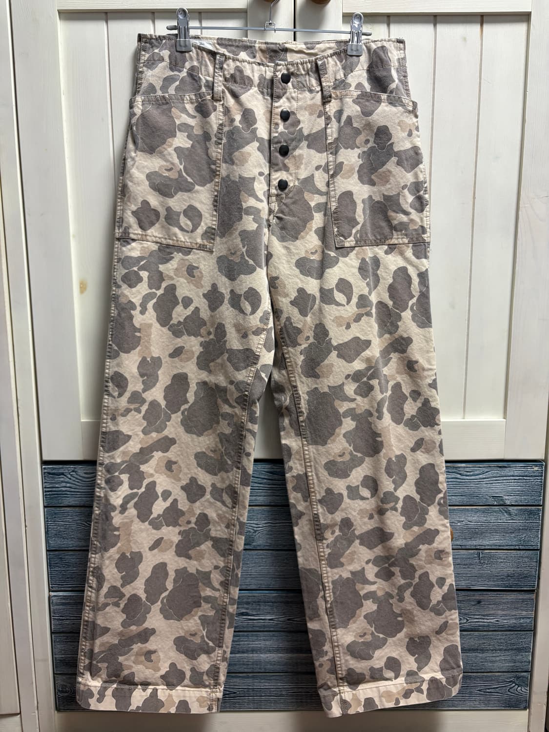 제너럴 리서치 덕 카모 팬츠 라지 사이즈 상품이미지1