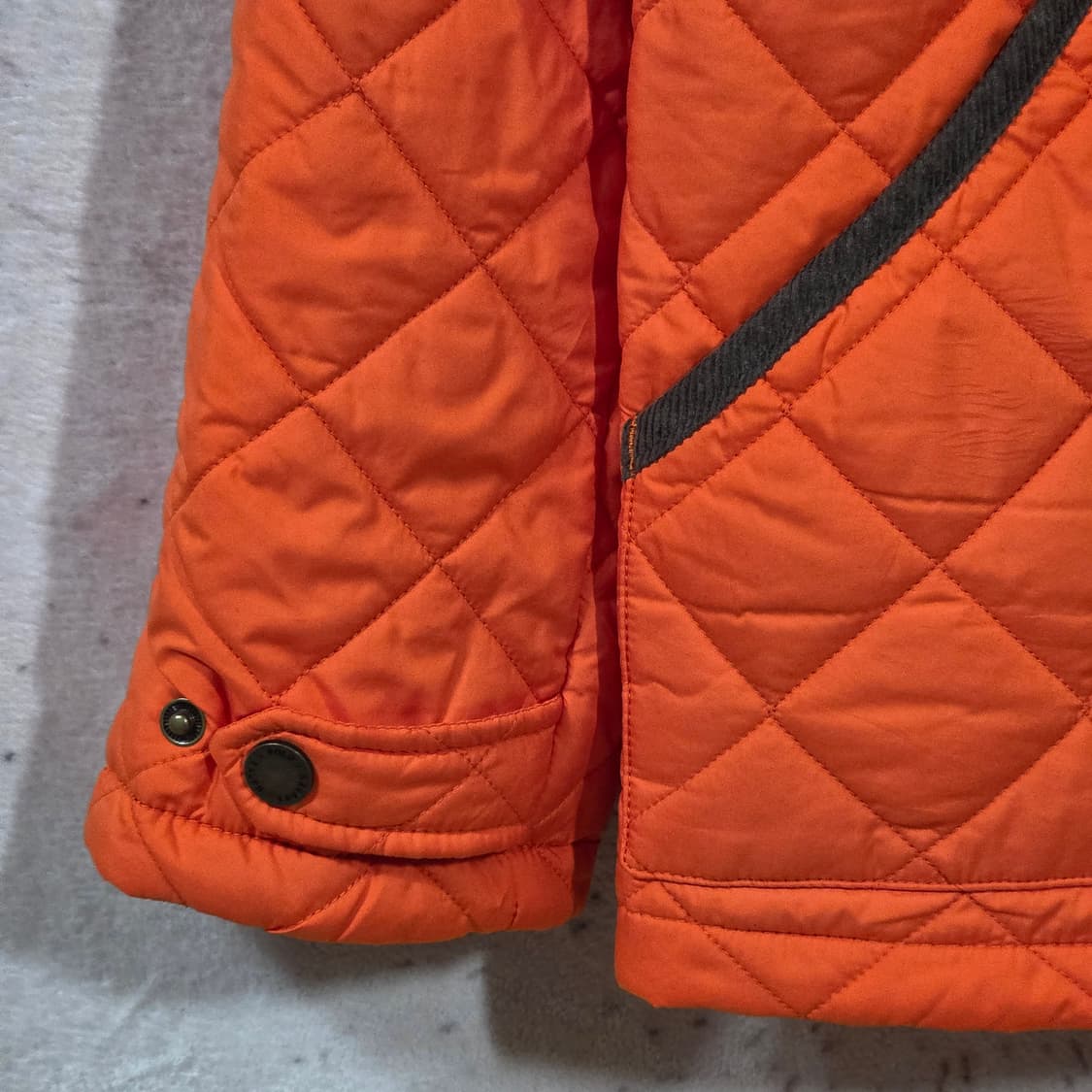 폴로 랄프로렌 오렌지 퀼팅 클래식 경량 자켓 상품이미지4
