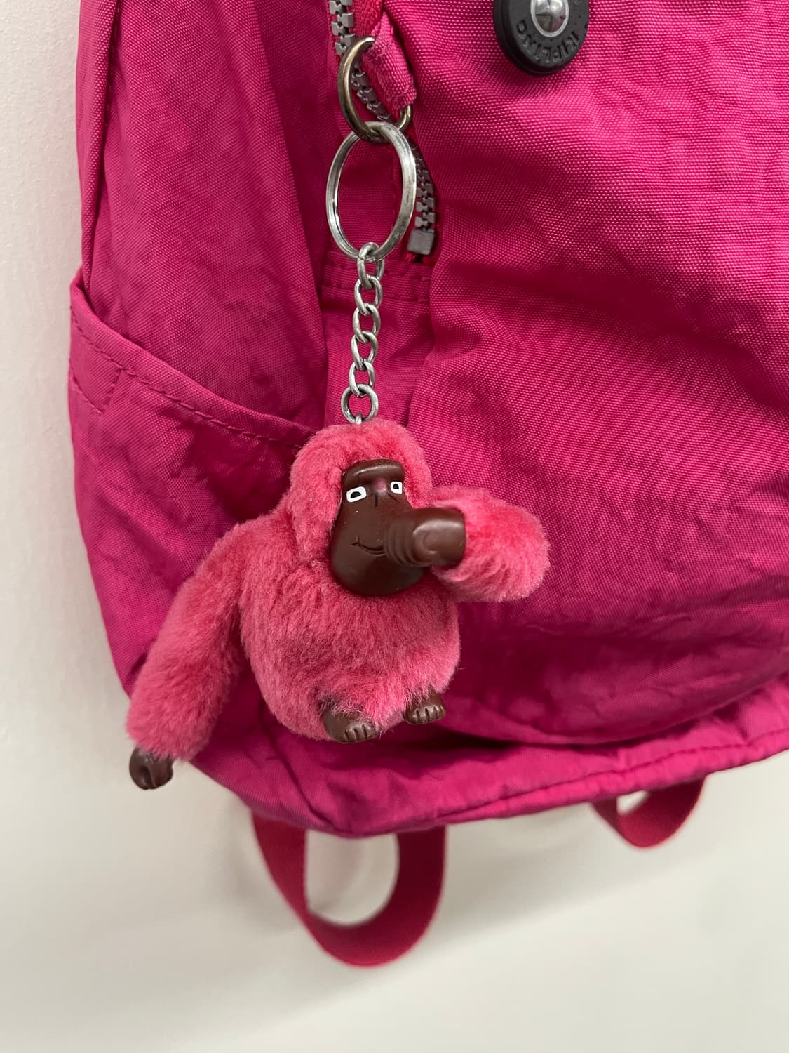 키플링 핑크 나일론 백팩 가방 상품이미지4