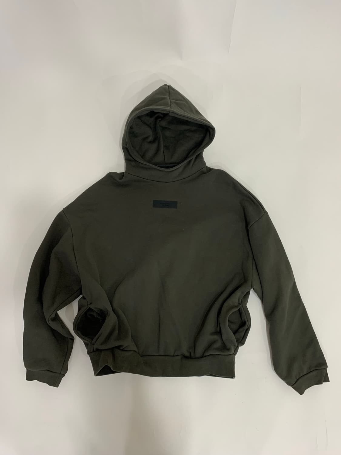 피어오브갓 에센셜 후드티 올리브 S 상품이미지1