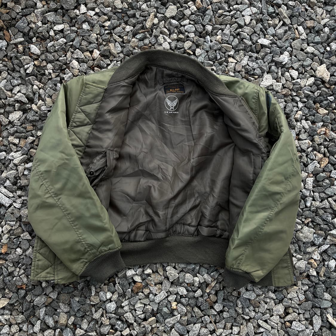 MA-1 미공군 빈티지 자켓 (실측확인) 상품이미지2