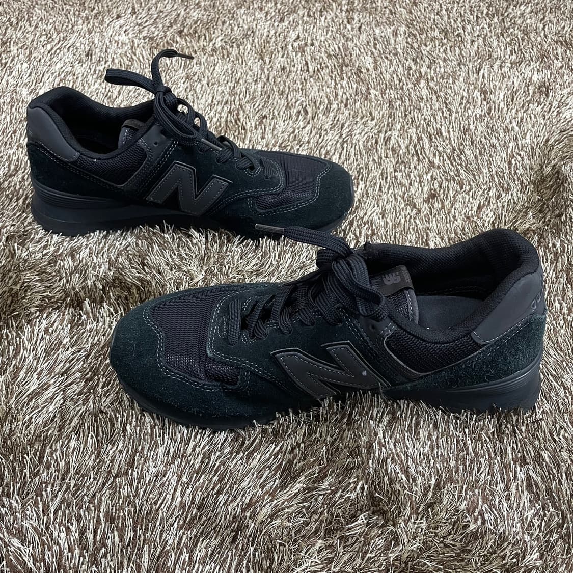 뉴발란스 New Balance 574 블랙 스니커즈 275 상품이미지2