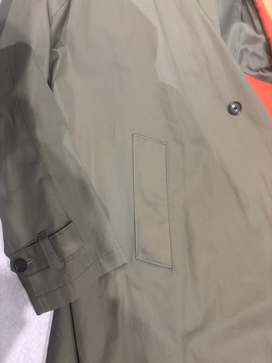 Kolor Beacon 트렌치 코트 카키 Size 2 상품이미지5