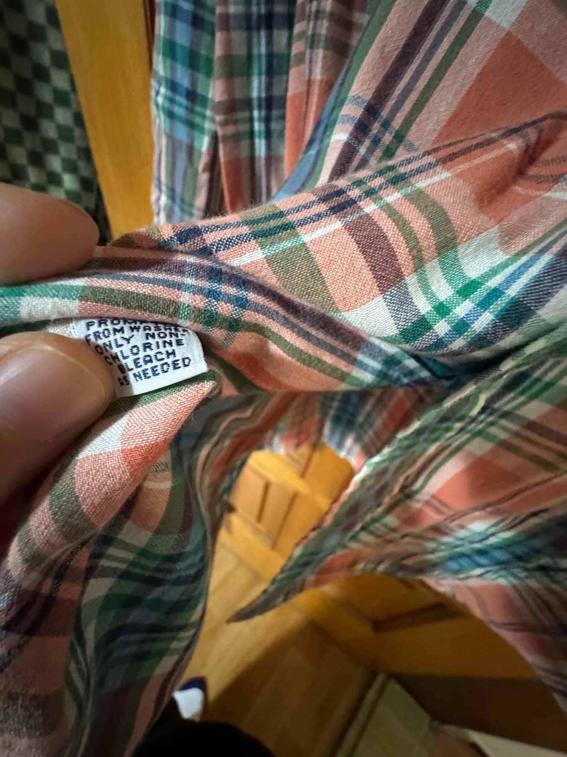 랄프로렌 블레이크 체크 셔츠 L 상품이미지3