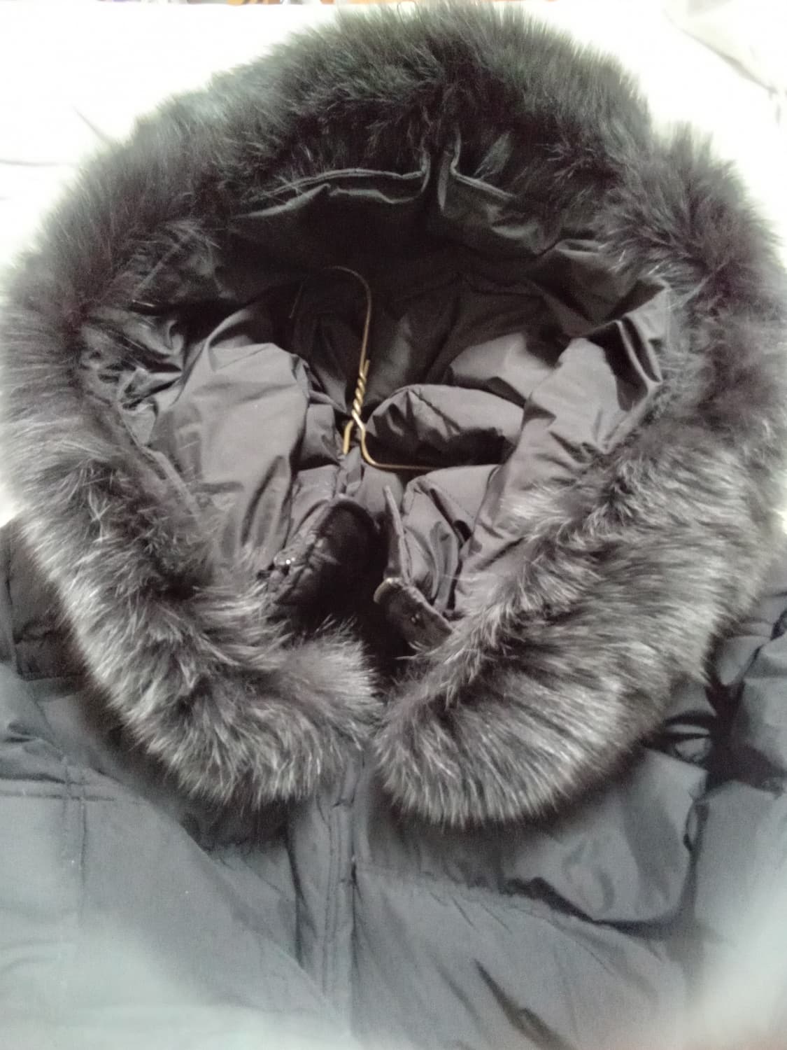 에고이스트 슬리브 다이아퀄팅 폭스퍼 패딩 상품이미지5