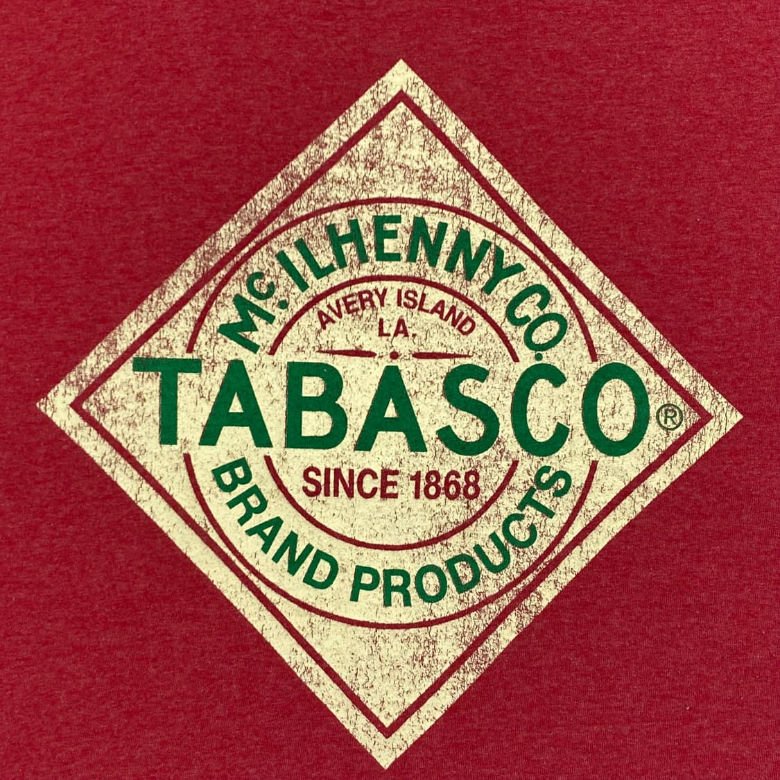 미국빈티지 타바스코 정품굿즈 반팔티 상품이미지3