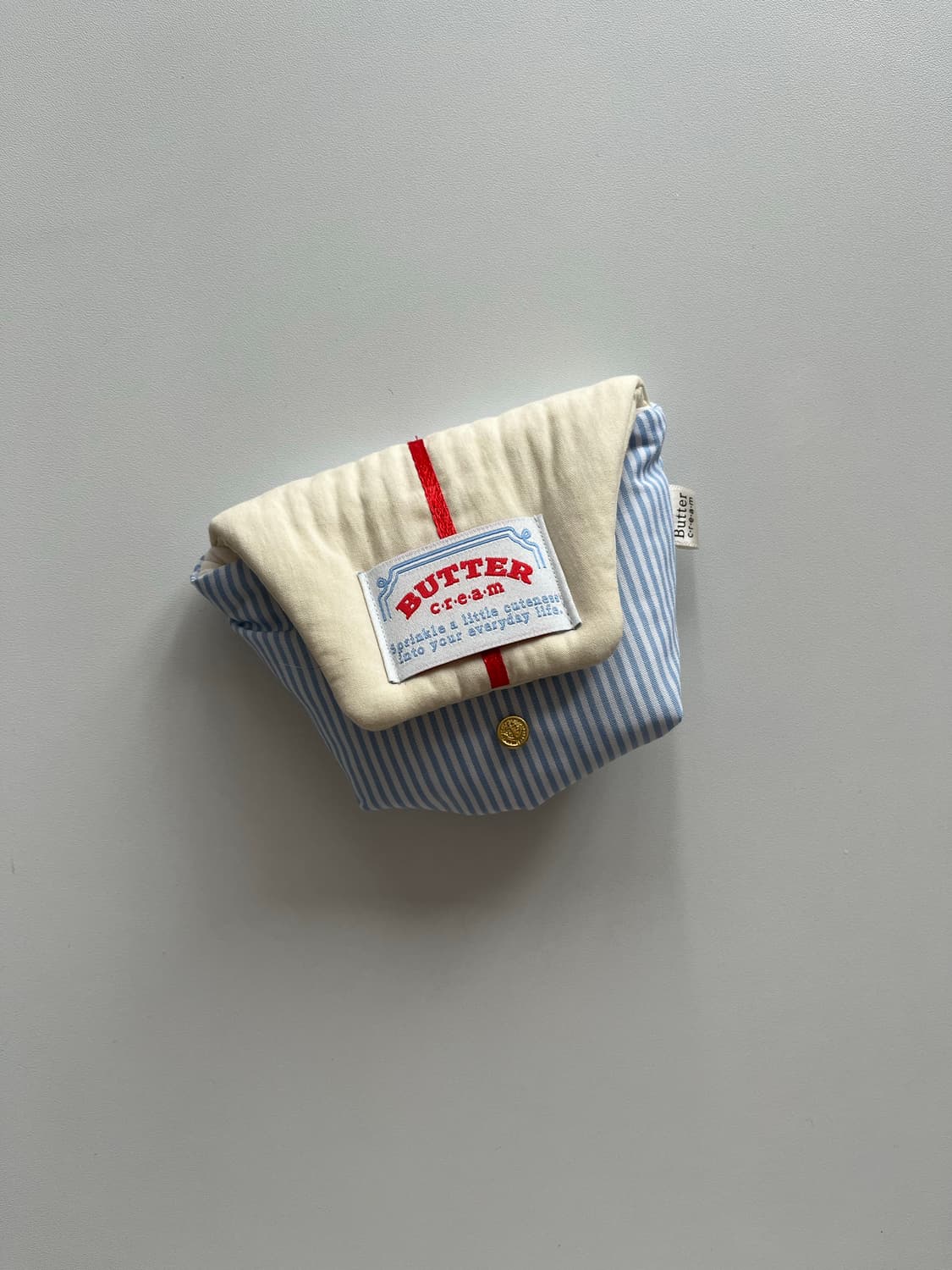 🧈버터크림 핸드메이드 다용도 디카 파우치🧈 상품이미지2