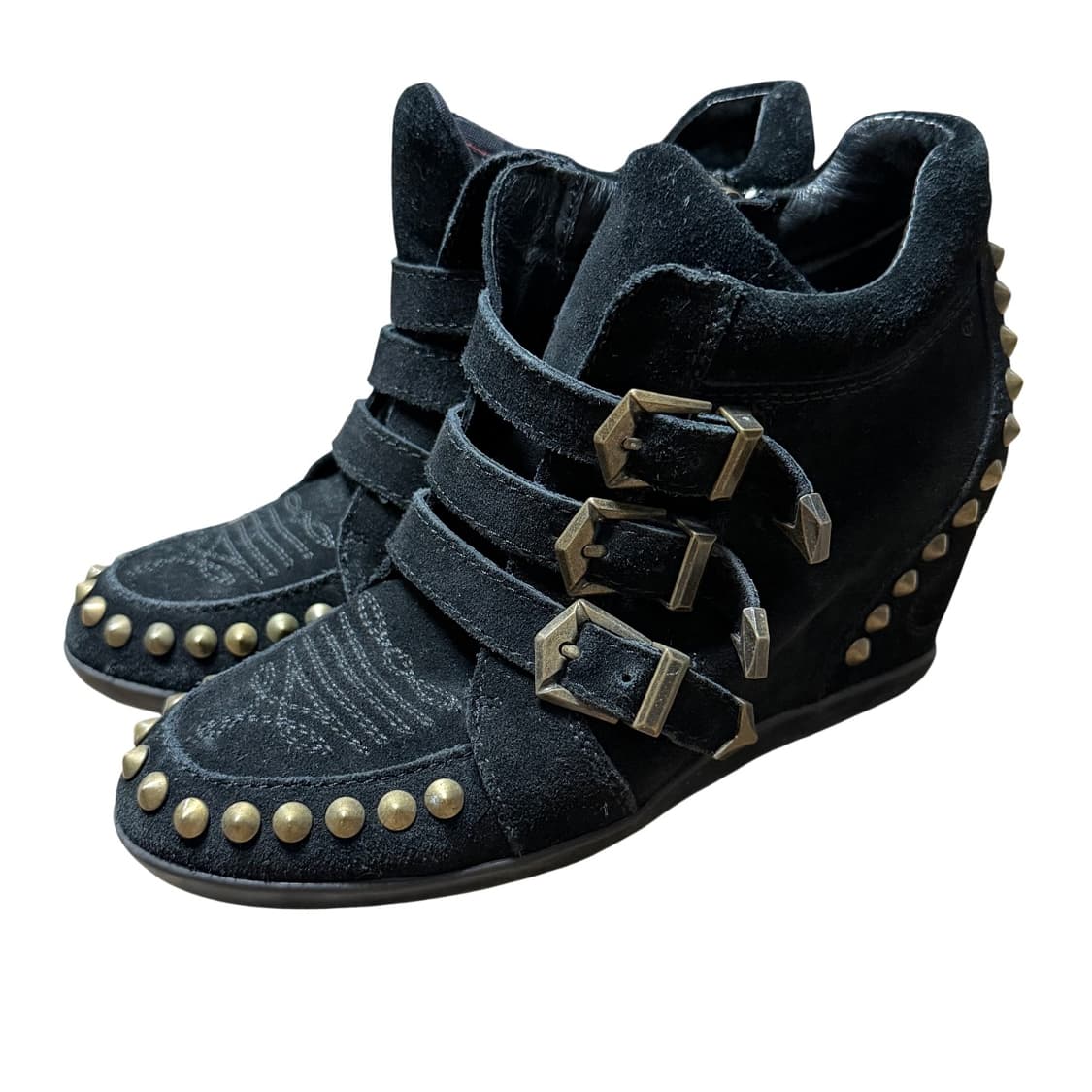 Ash 아쉬 웨지 스니커즈 블랙 36 상품이미지1