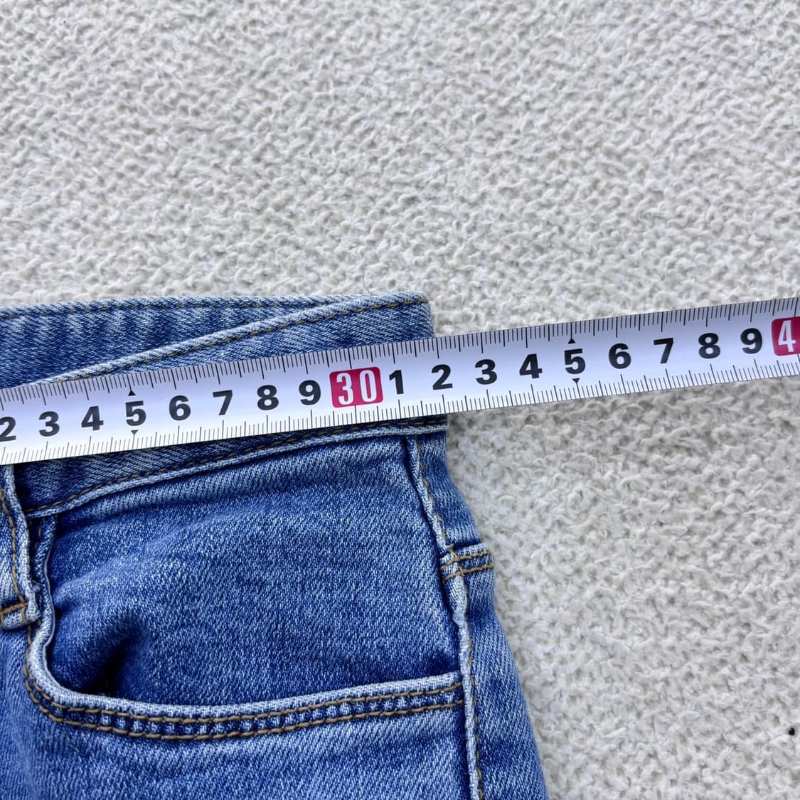 S 빈티지 여성 하이웨스트 부츠컷 데님 팬츠 0504E 상품이미지5