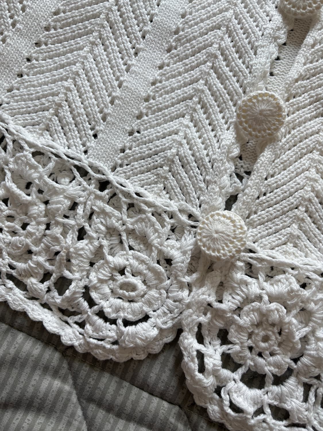 화이트 니트 슬리브리스 상품이미지5