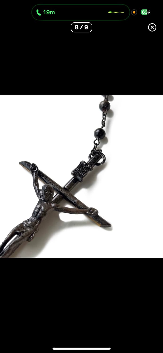 장폴고티에 크라이스트 로자리오 스컬 목걸이 상품이미지8