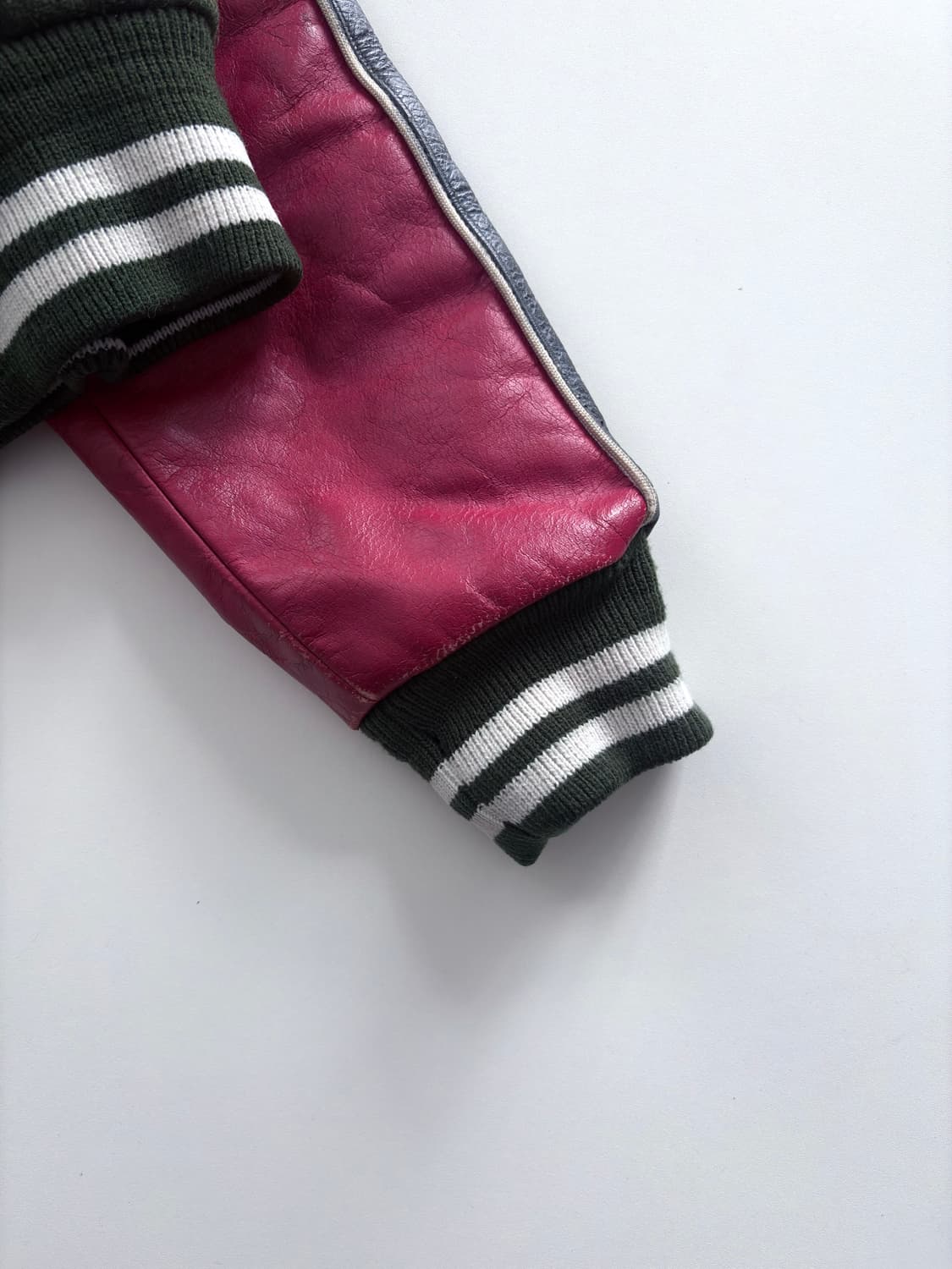 90s 빈티지 런치메뉴 바시티 블루종 상품이미지6