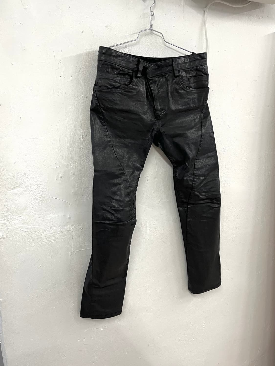 BAJRA 바즈라 2011FW 레더 코팅 팬츠 상품이미지2