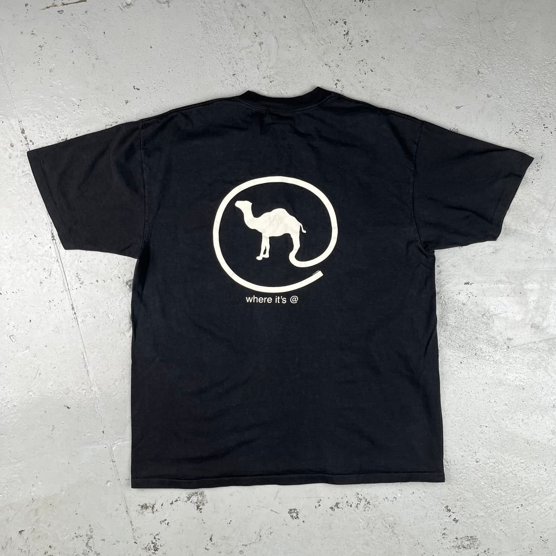 빈티지 카멜 where it's @ 반팔티 상품이미지3