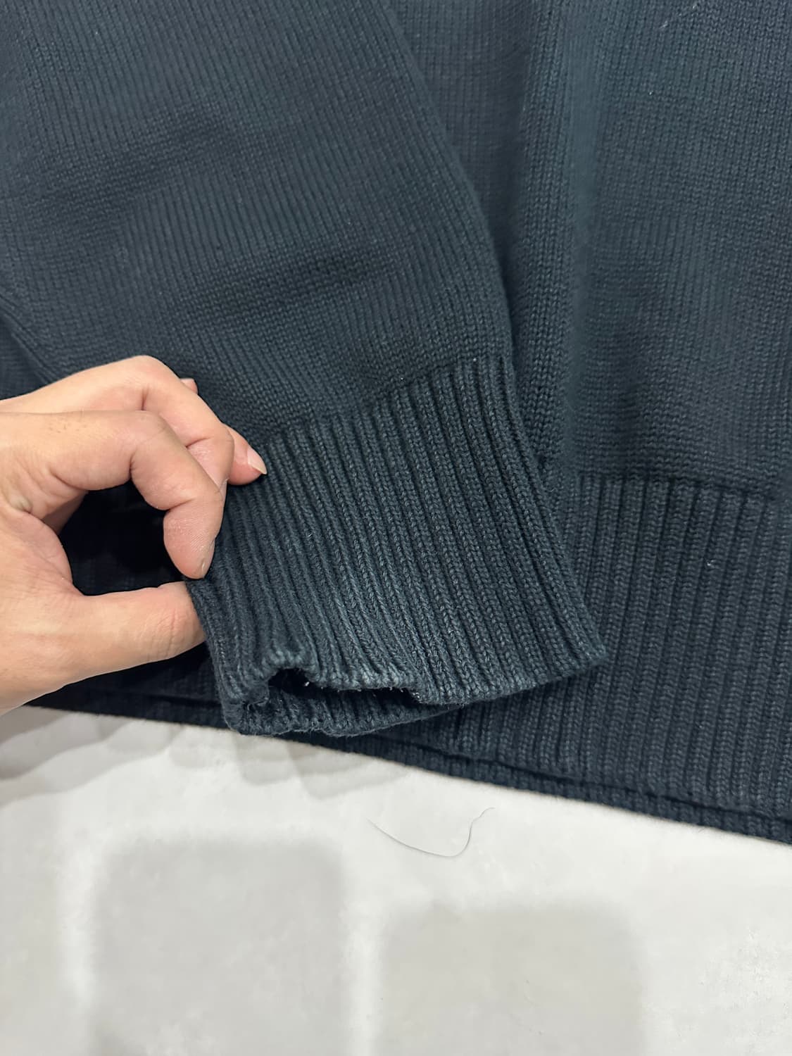 아미 빅 로고 니트 상품이미지3