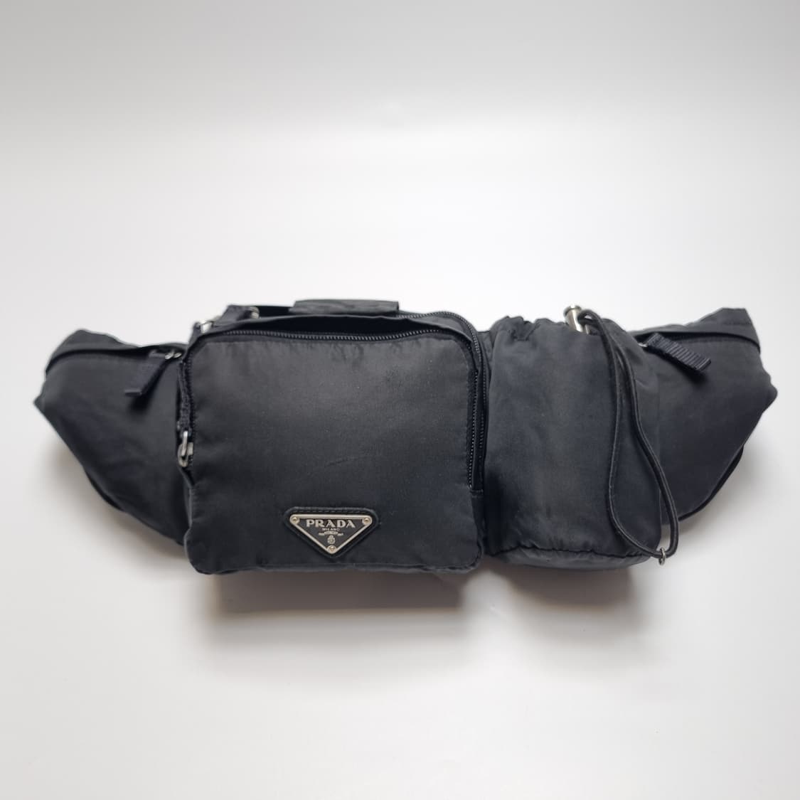 프라다 PRADA 나일론 벨트백 남여공용 힙색 (레어아이템, 바이커백)  상품이미지1