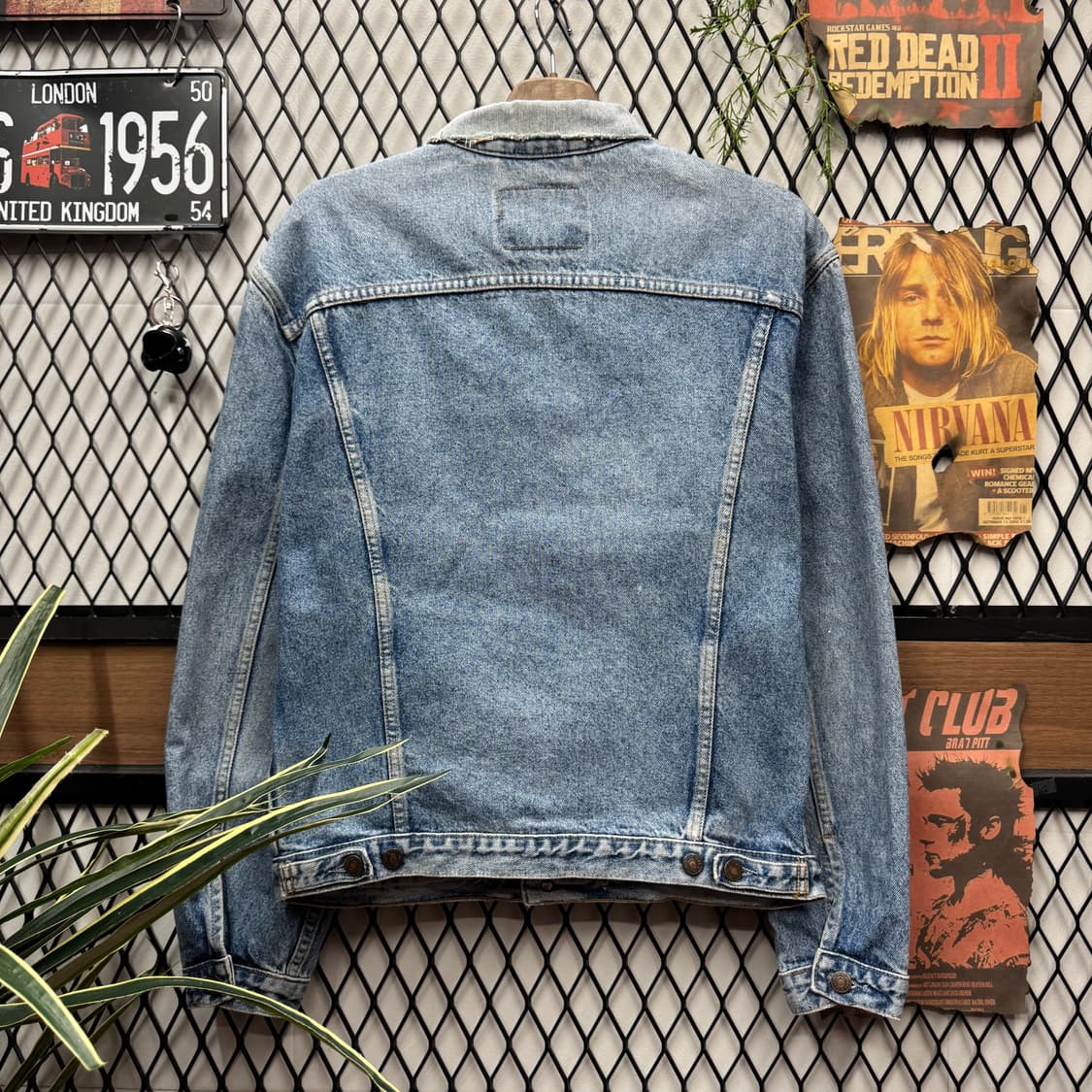 00s 리바이스 데님 트러커 자켓 전면 투포켓 디테일 연중청 상품이미지2