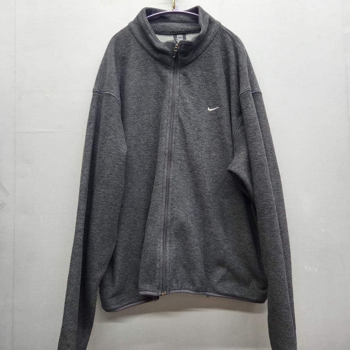 00's나이키 스우시 로고 플리스 집업 XL(3XL) 상품이미지1