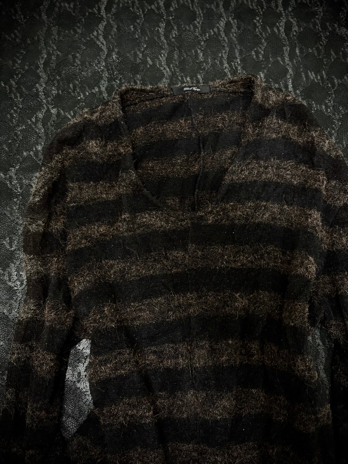 “Vintage” Grunge Mood Stripe Sleeve 상품이미지7