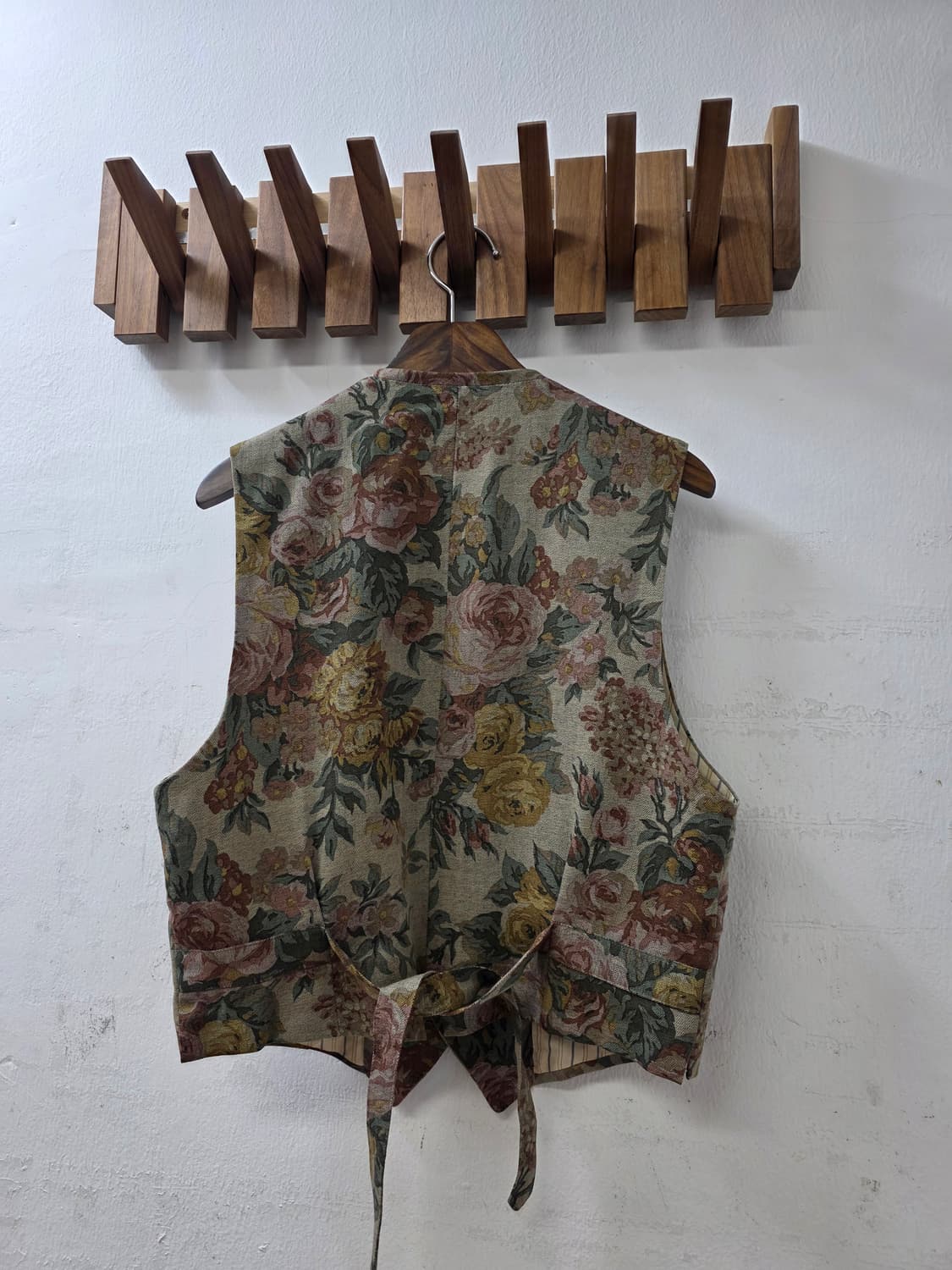 일본빈티지 J TASTE 꽃무늬 조끼 상품이미지5