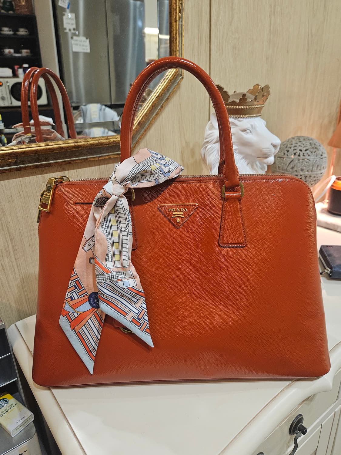 프라다 스피아노 토드백 상태최상 상품이미지1