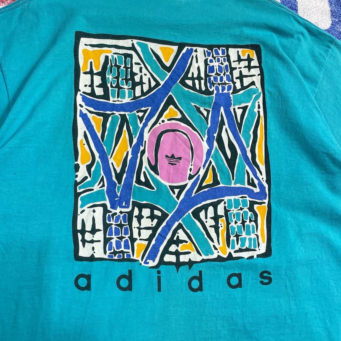 90년대 USA 아디다스 싱글스티치 티셔츠 상품이미지9