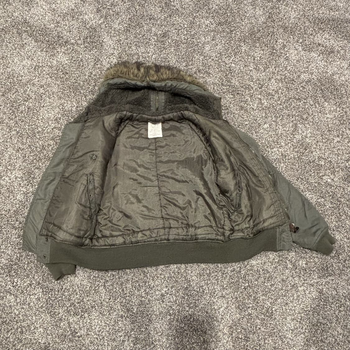 80s 알파 인더스트리 N-2B 헤비 플라잉 자켓 상품이미지7