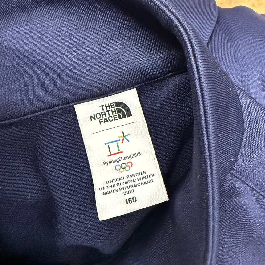 [정품/160] 노스페이스 평창 팀코리아 트랙탑 b14 상품이미지5