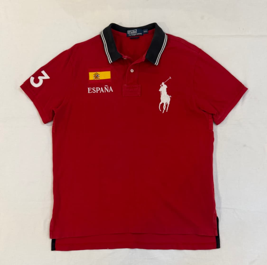 폴로 랄프로렌 빅포니 치프키프 스페인 카라티 레드 상품이미지2