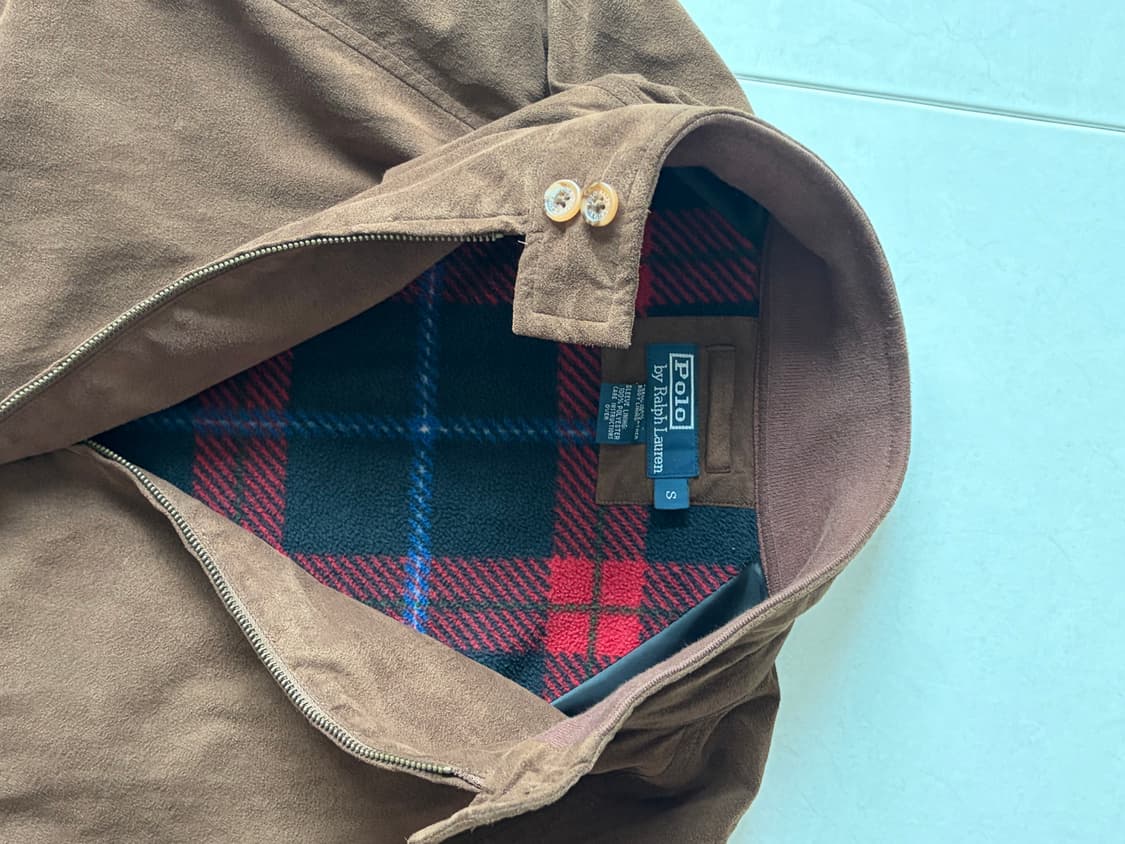 폴로 / 스웨이드 자켓 / S 상품이미지3