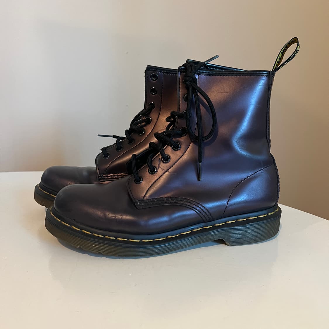 닥터마틴 1460 파스칼 퍼플 메탈릭 부츠 상품이미지2