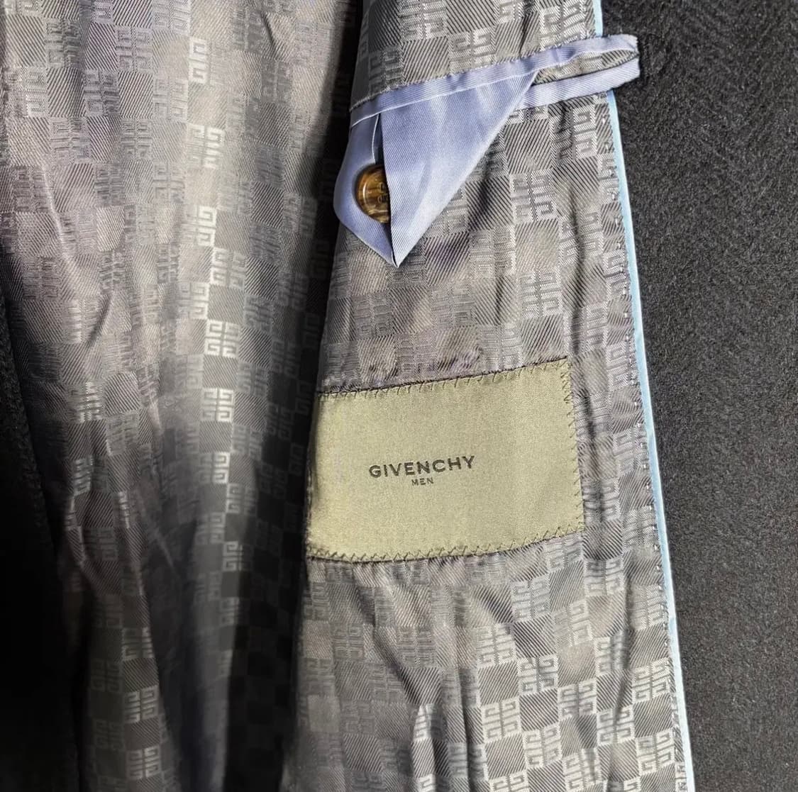 지방시 블랙 남성 코트(105) 상품이미지5