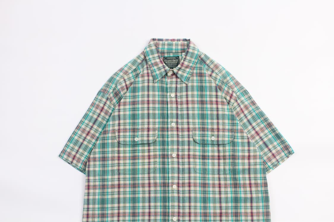 KEARNEY HOUSE Madras Shirt (Made In Indi 상품이미지2