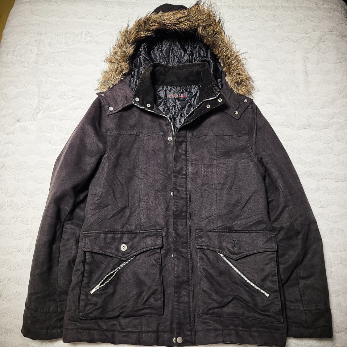 10s MORGAN HOMME Fur Hooded Parka 상품이미지2
