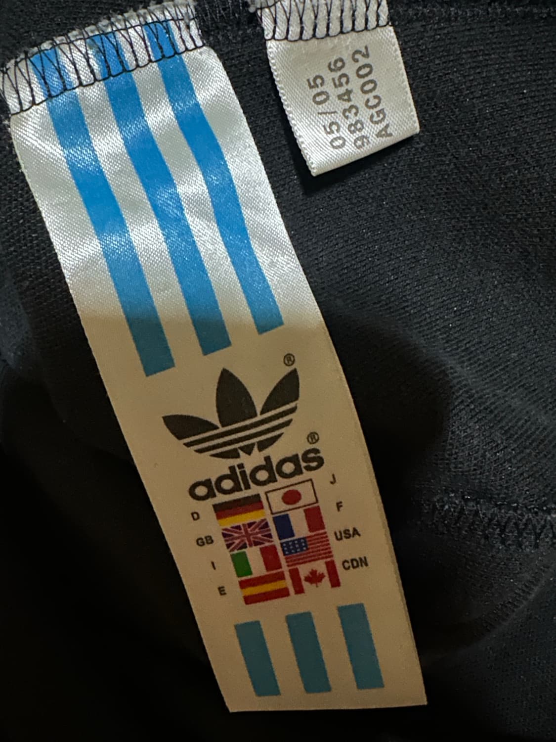 아디다스 져지 아디다스 검은색 아디다스블랙 불꽃져지 집업 트랙탑 상품이미지5