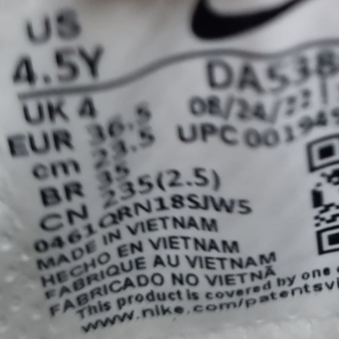 나이키 코트레거쉬 레더 스니커즈235 상품이미지6